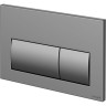 Кнопка CERSANIT PRESTO для LINK PRO/VECTOR/LINK/HI-TEC пластик хром матовый P-BU-PRE/Cm