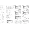 Панель CERSANIT для ванны боковая UNIVERSAL TYPE CLICK 75 ультра белый PB-TYPE_CLICK*75-W