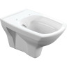 Подвесной унитаз CERSANIT без сидения CARINA CLEAN ON S-MZ-CARINA-COn-w