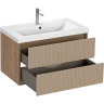 Тумба подвесная CERSANIT CLASSIC RIBBLE 80 бежевый 69278