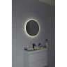 Зеркало CERSANIT ECLIPSE SMART 60x60 с подсветкой круглое черная рамка 64146