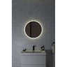 Зеркало CERSANIT ECLIPSE SMART 80x80 с подсветкой круглое черная рамка 64147