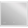 Зеркало CERSANIT LED 011 DESIGN 80 с подсветкой и часами KN-LU-LED011*80-d-Os